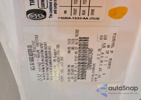 2011 Ford Mustang z USA, uszkodzony, nr VIN 1ZVBP8AM4B5124487